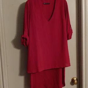 High low tunic